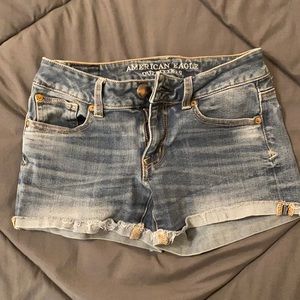 American Eagle Super Stretch Shorties, size 0